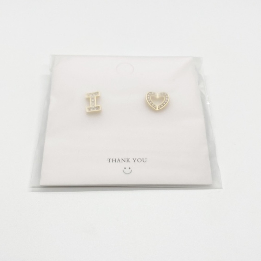 Heart Stud Earrings